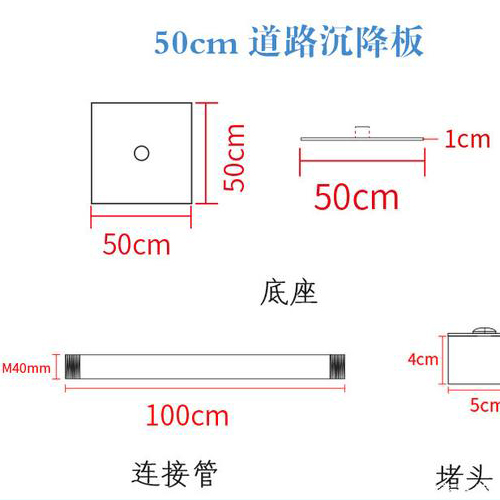 赤峰沉降板规格型号如何选择？